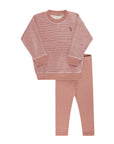 Velour Stripe Collection - Lounge Set