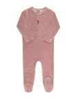 Velour Stripe Collection - Footie