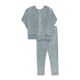 Velour Center Floral Collection - Lounge Set
