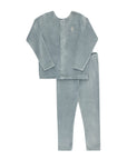 Velour Center Floral Collection - Lounge Set