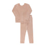 Velour Center Floral Collection - Lounge Set