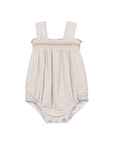 Stitch Collection - Smocked Linen Romper