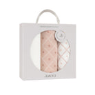 Hypoallergenic Gift ready Pink Burp Cloth set