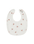 Velour Leaf Pattern Collection - Bib