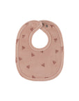 Velour Leaf Pattern Collection - Bib