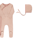 Whip Stitch Collection - Footie + Bonnet