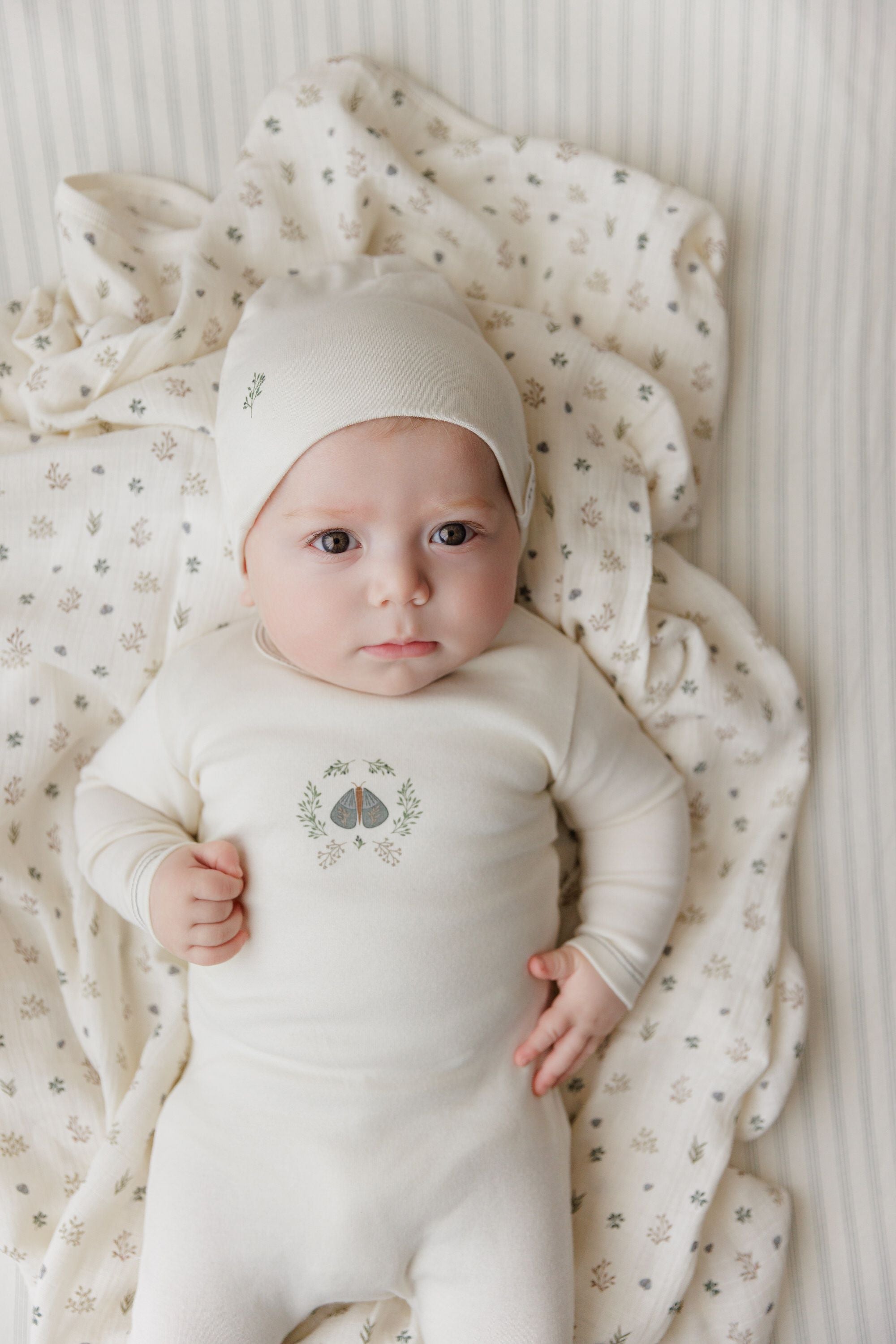 baby boy crib sheet sets linear berry