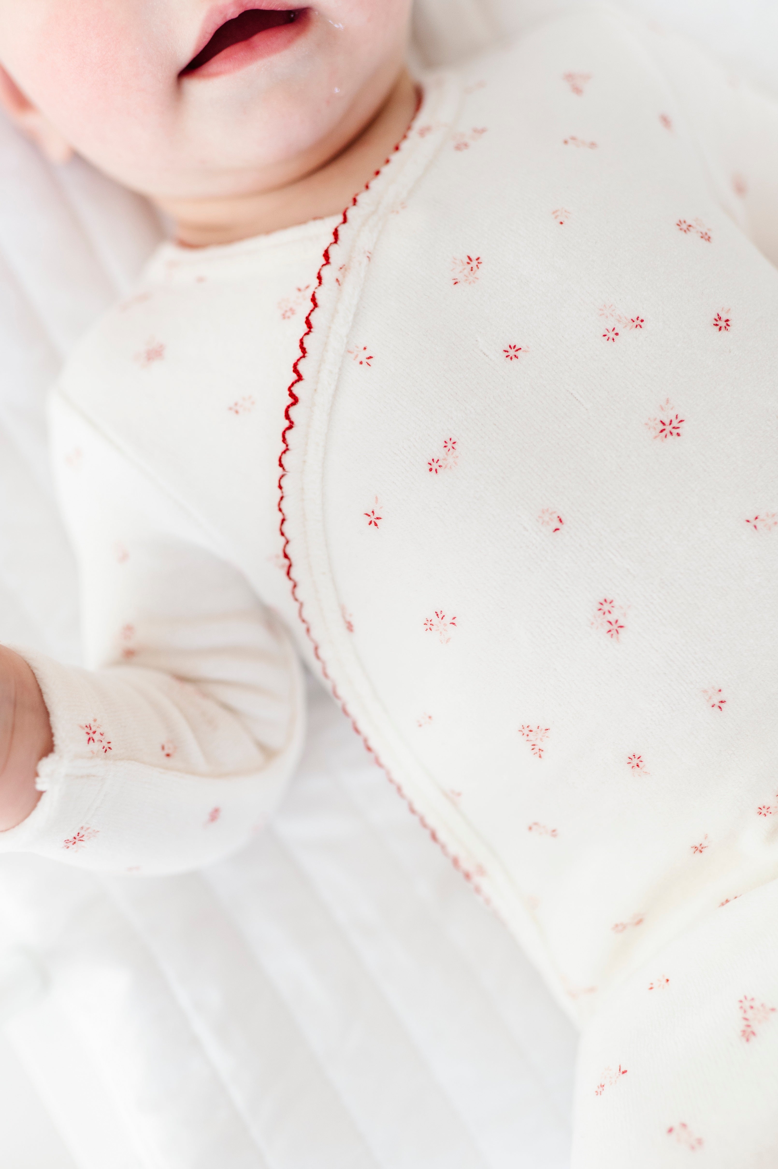 Velour Cluster Flower &amp; Leaf Collection - Footies