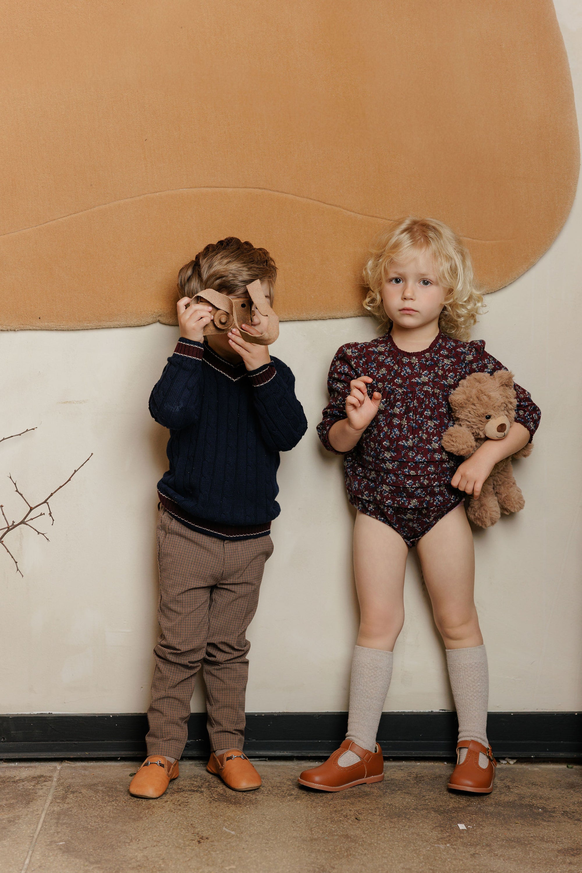 Brushed Floral Dress Collection - Romper