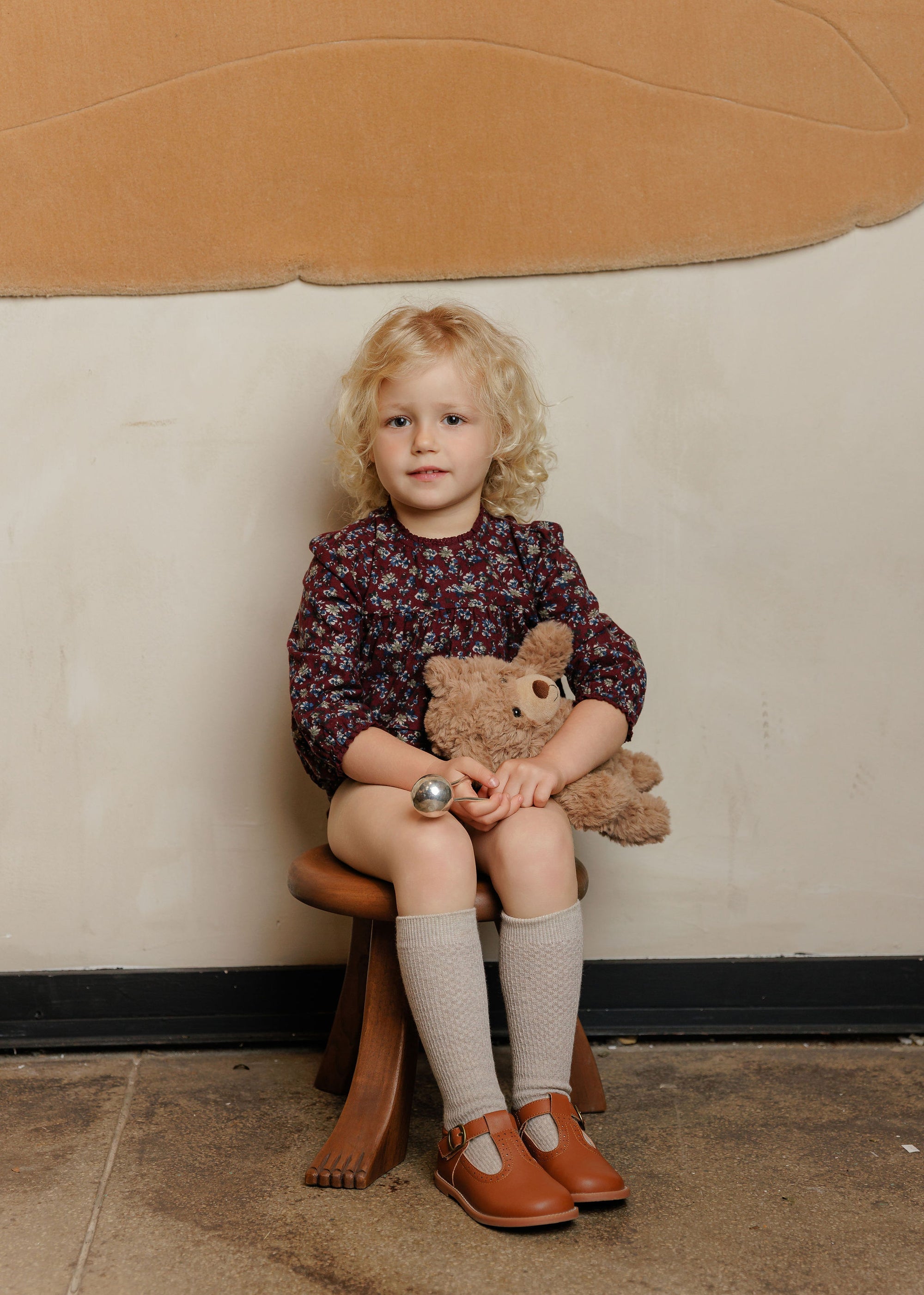 Brushed Floral Dress Collection - Romper