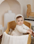 Cable Pointelle Flat Collection - Cardigan