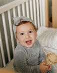 Velour Stripe Collection - Paci Clip