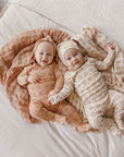 Cotton Floral Plaid Collection - Muslin Swaddle