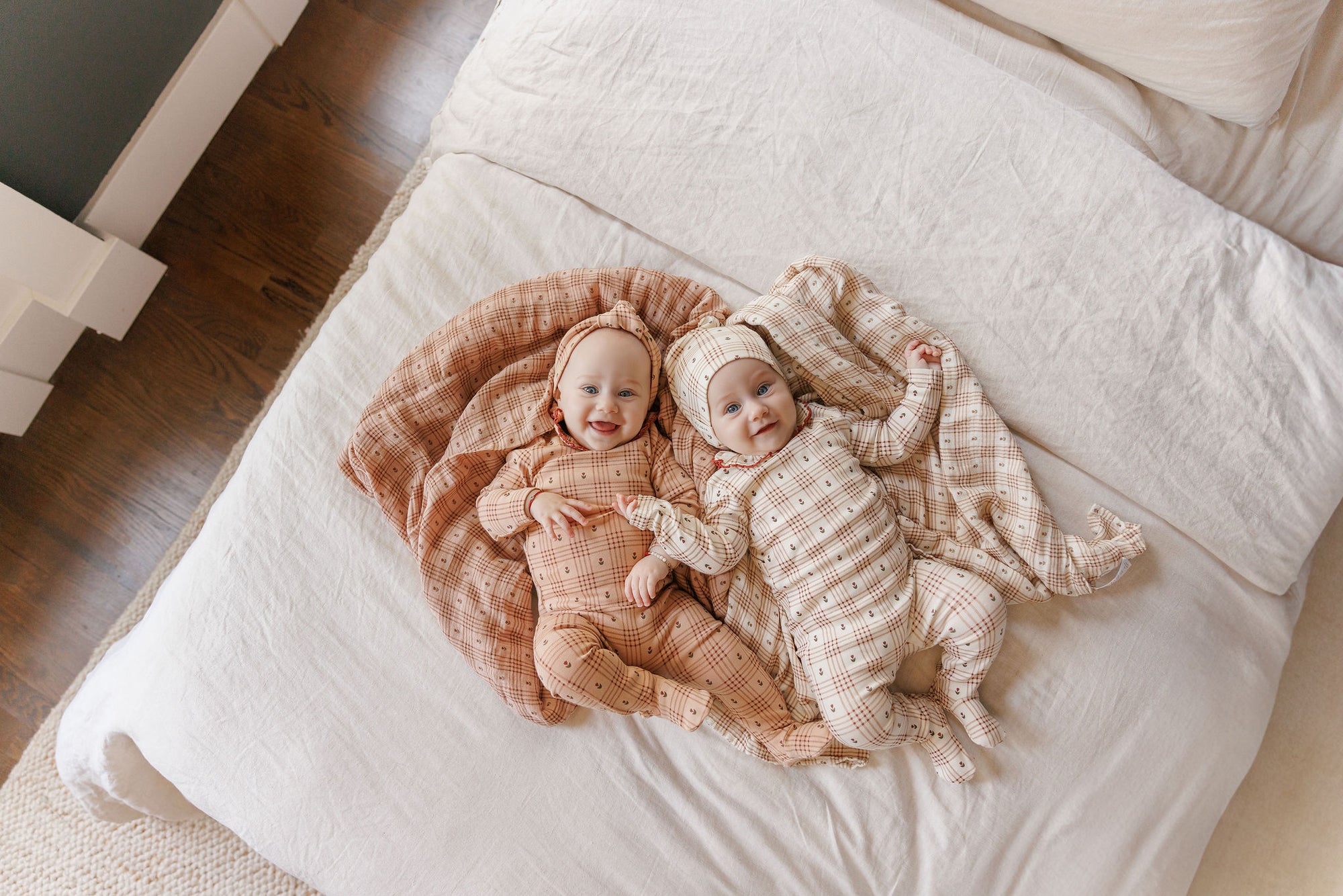 Cotton Floral Plaid Collection - Take Me Home Set