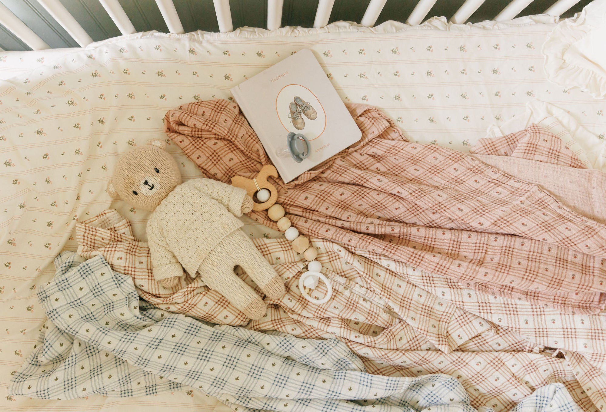 Cotton Floral Plaid Collection - Take Me Home Set