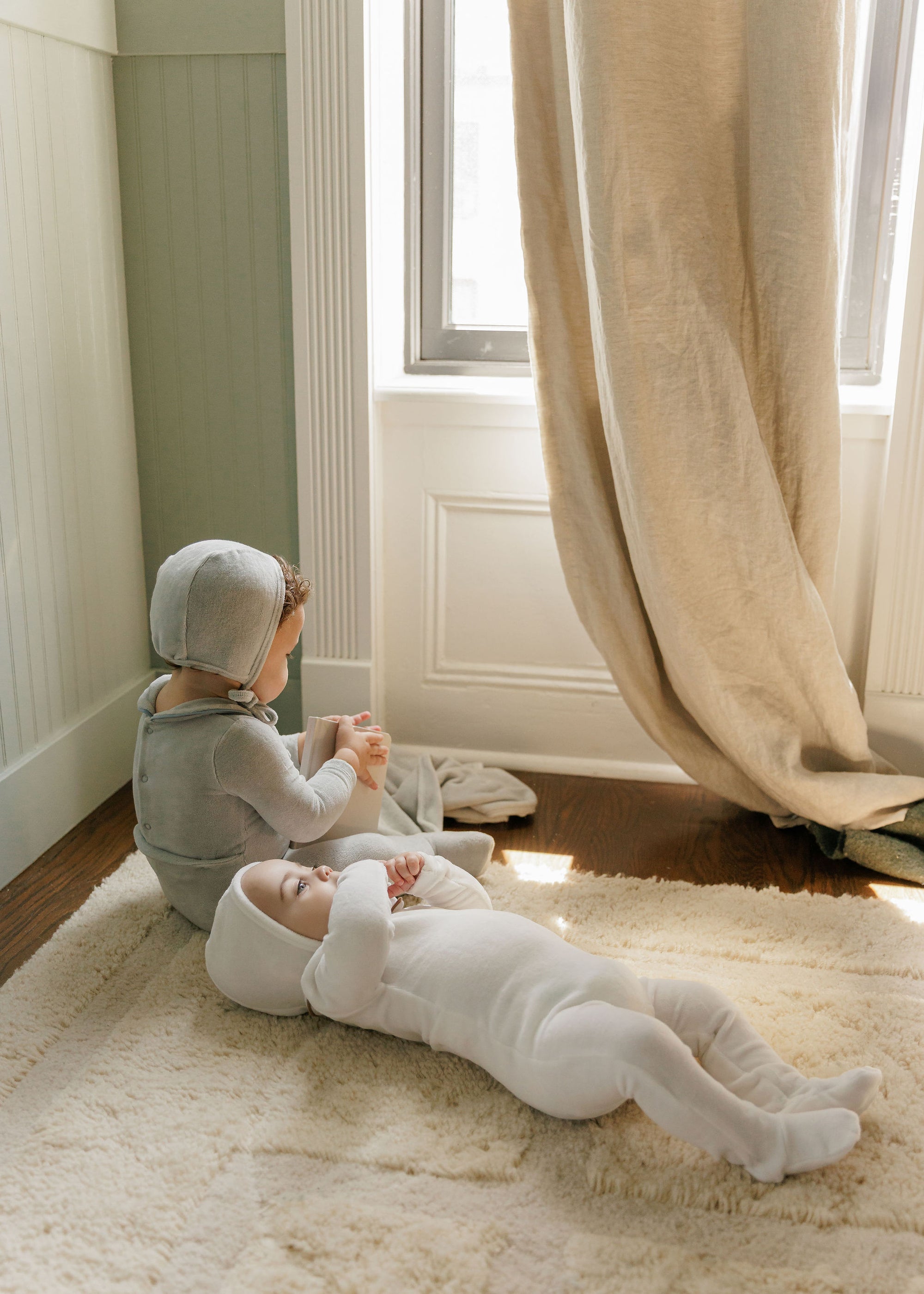 Embroidered Velour Collar Collection - Take Me Home Set