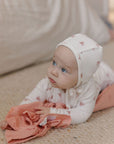Velour Leaf Pattern Collection - Bib