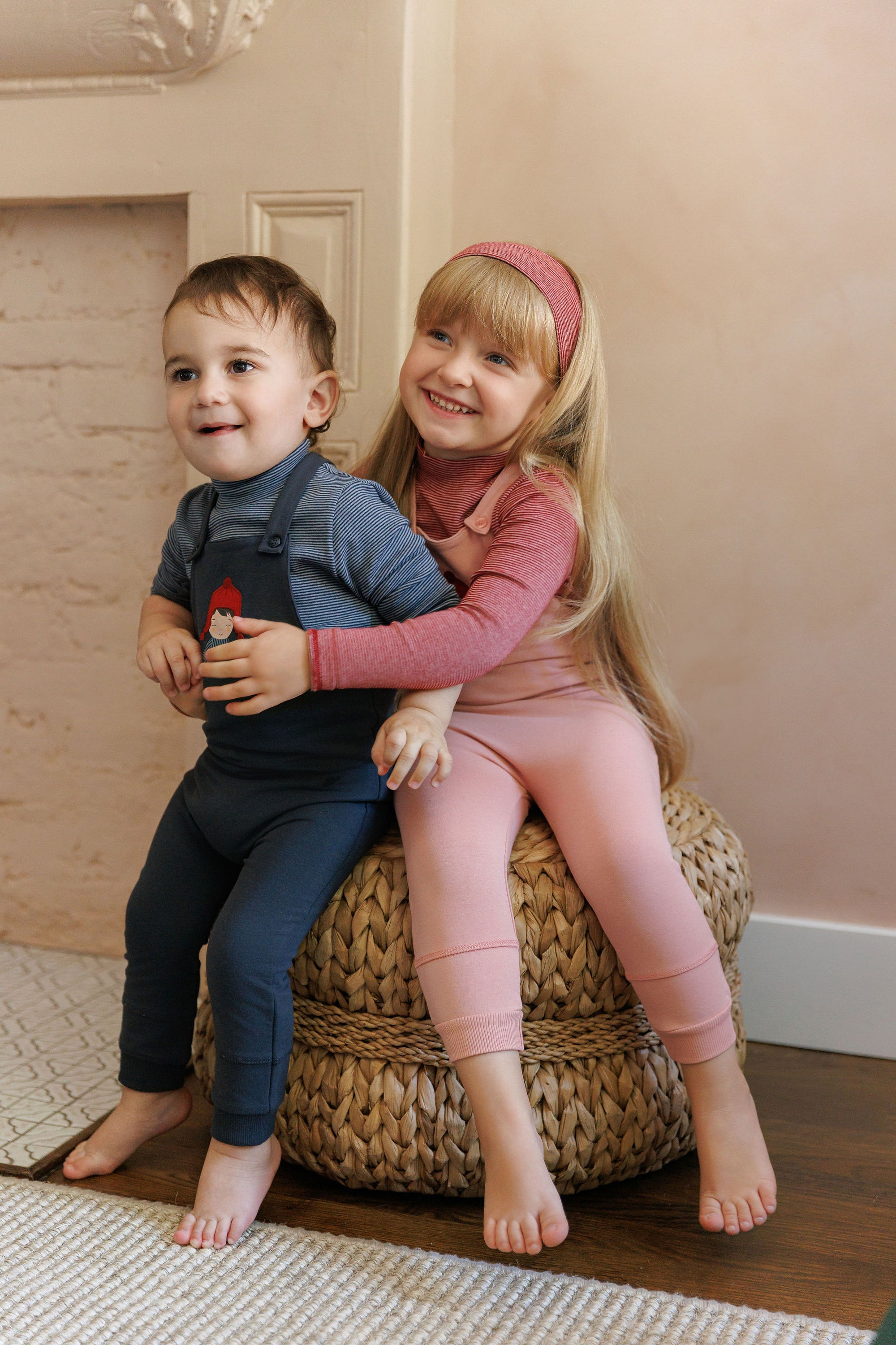 French Terry Autumn Kids Collection - Turtle Neck