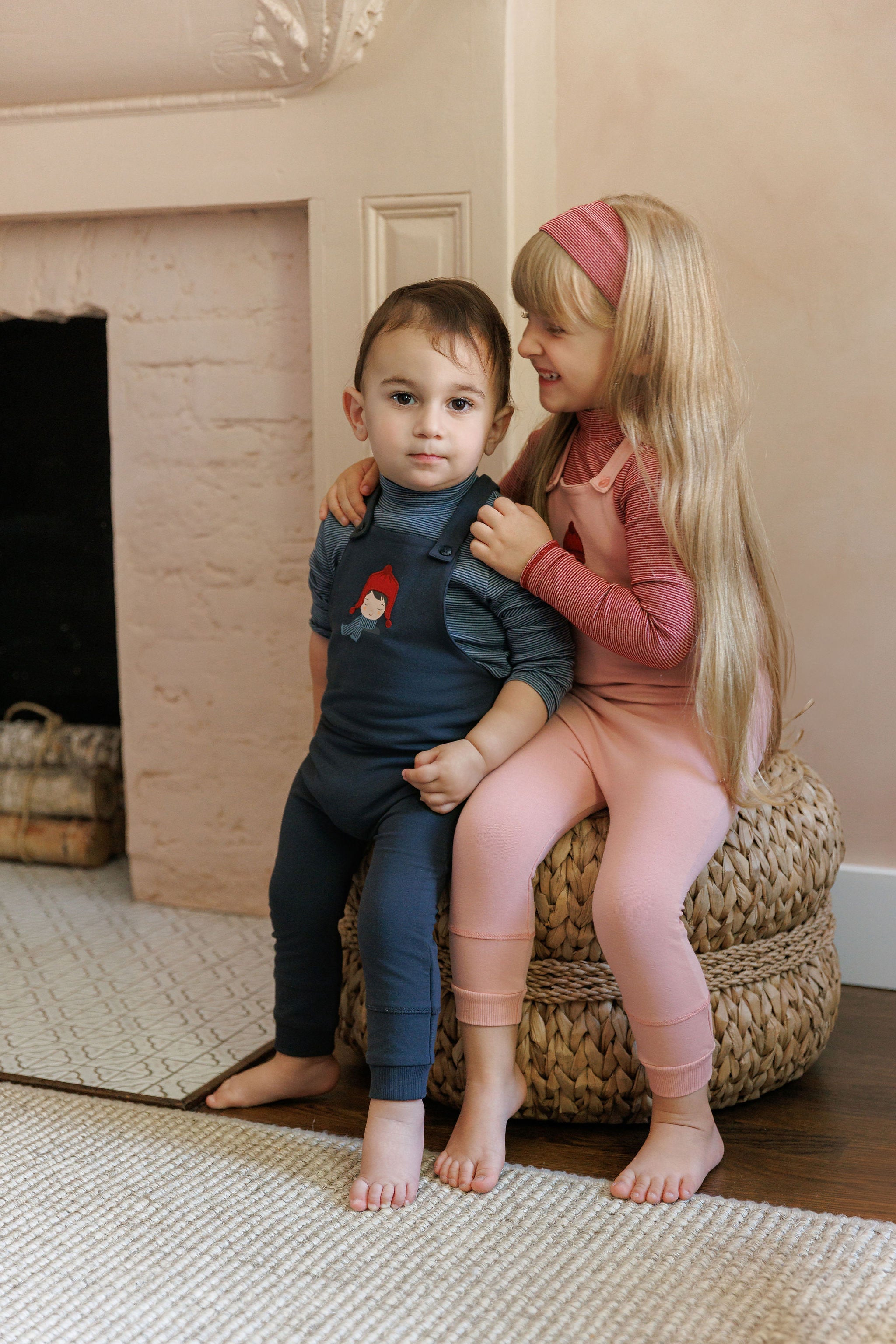 French Terry Autumn Kids Collection - Overalls
