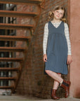 Cotton Floral Plaid Collection - Ruffle Neck Tee