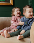 Velour Plaid Bear Collection - Sweatshirt + Leggings
