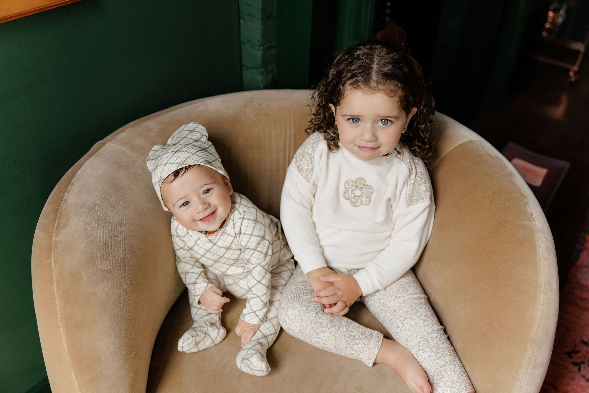 Velour Liberty Floral Collection - Lounge Set