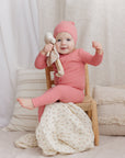 Ribbed Cardigan Set - 2Pc Toddler Set