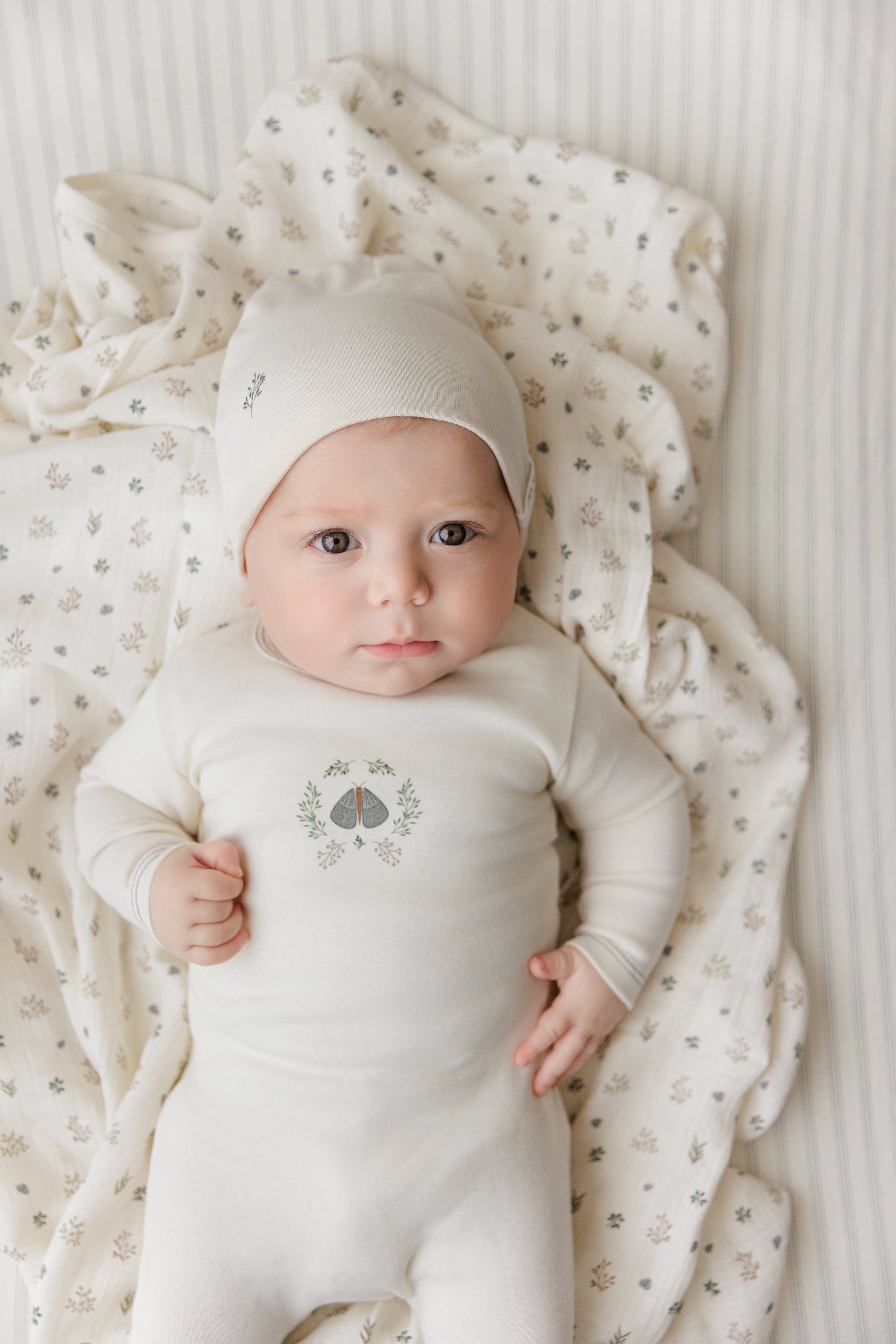 Soft plush Cotton Baby Footie – Garden Floral Center