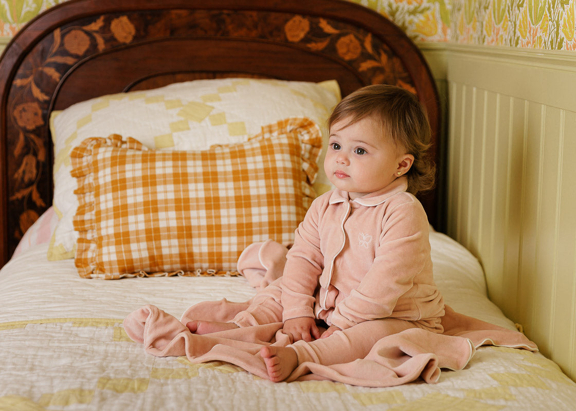 Velour Embroidered Bird &amp; Butterfly Collection - Take Me Home Set