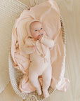 Heart and Star Button Pointelle Collection - Paci Lovey