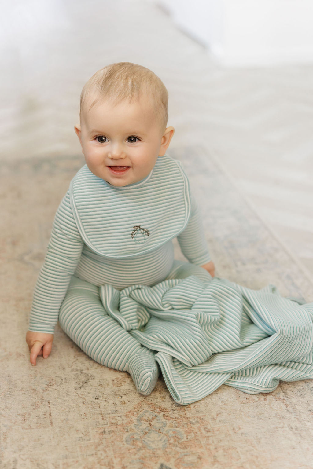 Metallic Stripe Collection - Footie