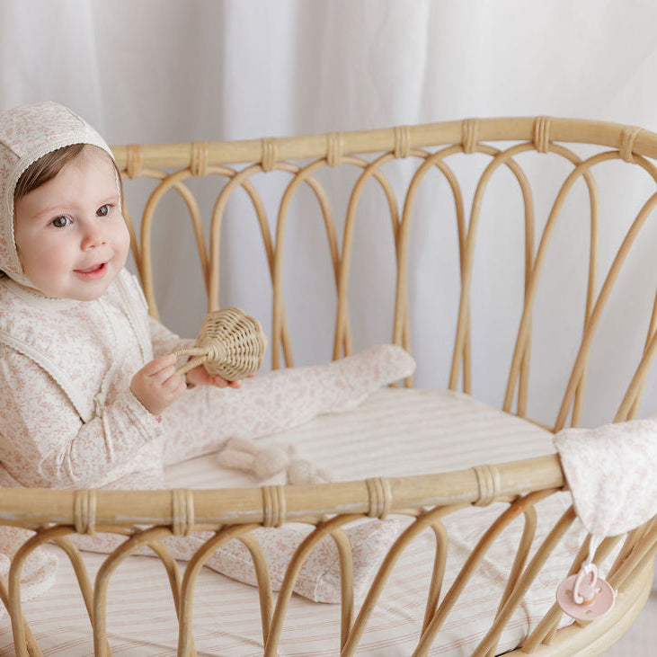 Modal French Terry Vine Collection - Muslin Paci Lovey