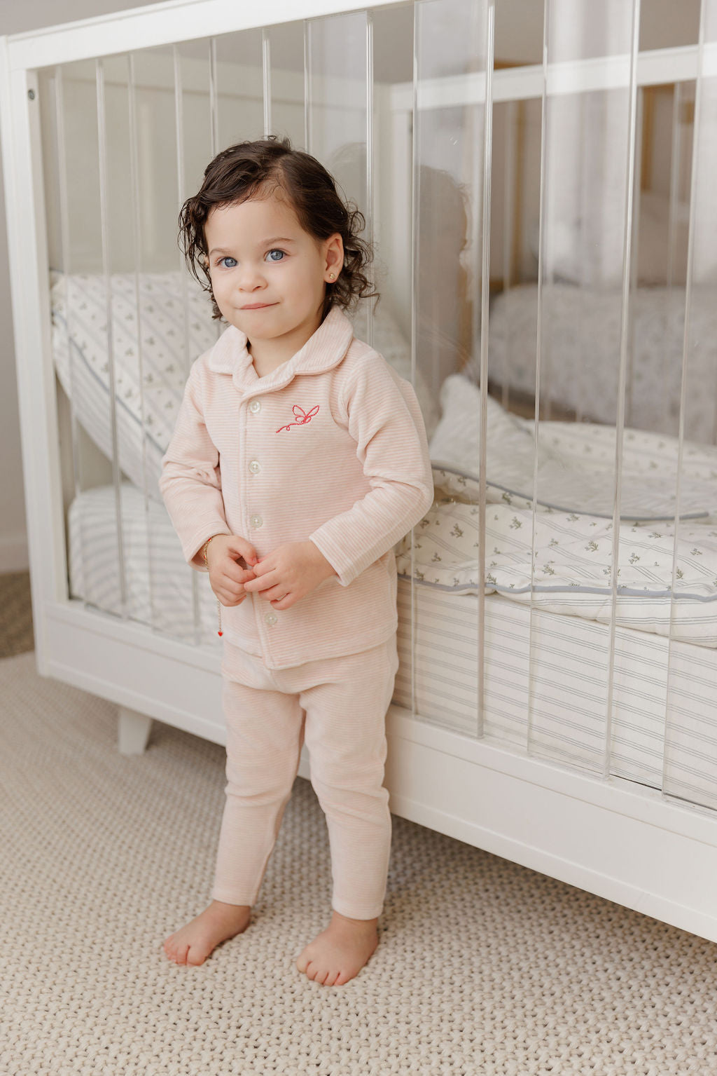 Velour Stripe Collection - Pajama