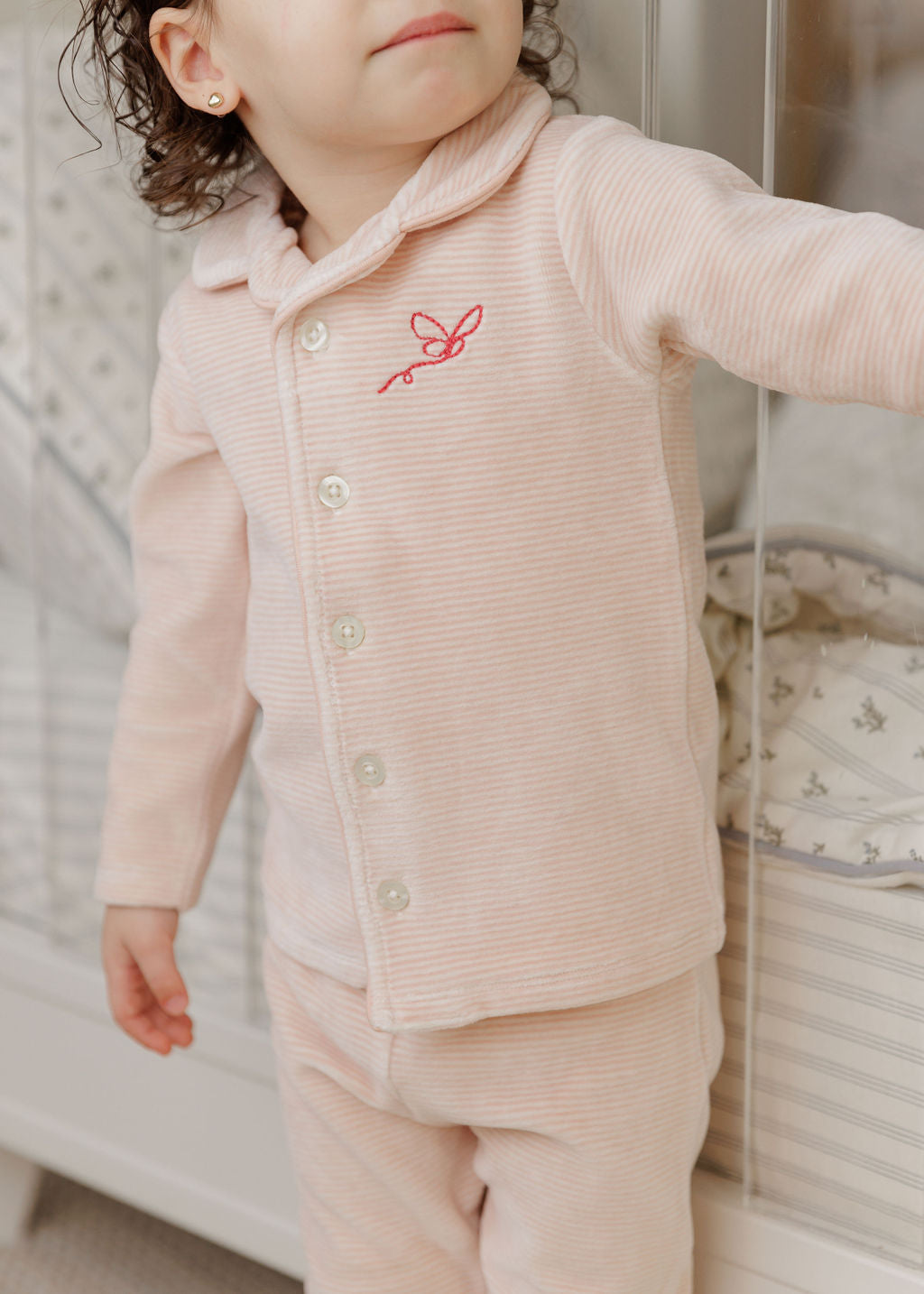 Velour Stripe Collection - Pajama