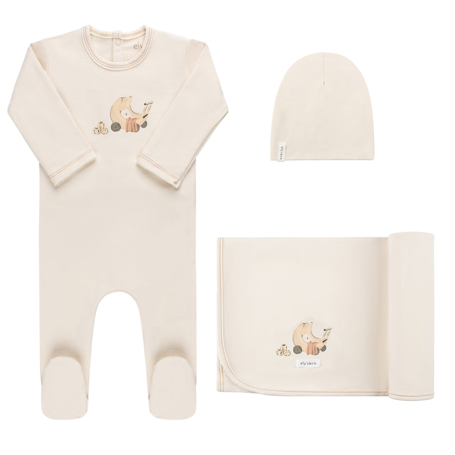French Terry - Bike & Carriage Collection - Take Me Home Set