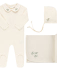 Jersey Cotton -Embroidered Collar Collection - Take Me Home Set
