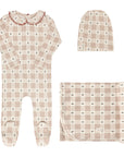Cotton Floral Plaid Collection - Take Me Home Set