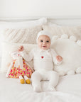 Cotton - Embroidered Heart and Star Collection -Deluxe Take Me Home Sets