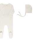 Whip Stitch Collection - Footie + Bonnet