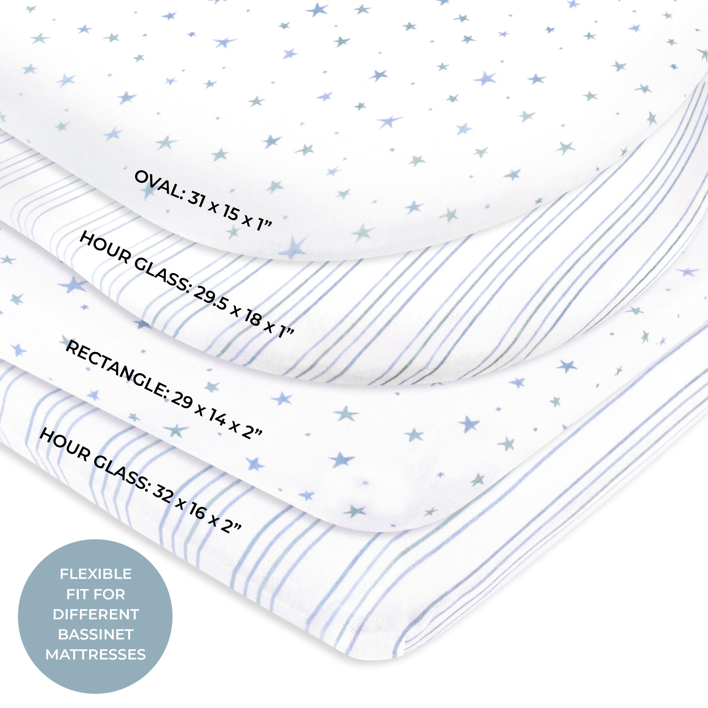 Bassinet Sheet Set