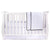 Black and White Dottie Three-Piece Crib Bedding Set