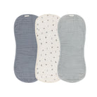 Blue Muslin Burp Cloth