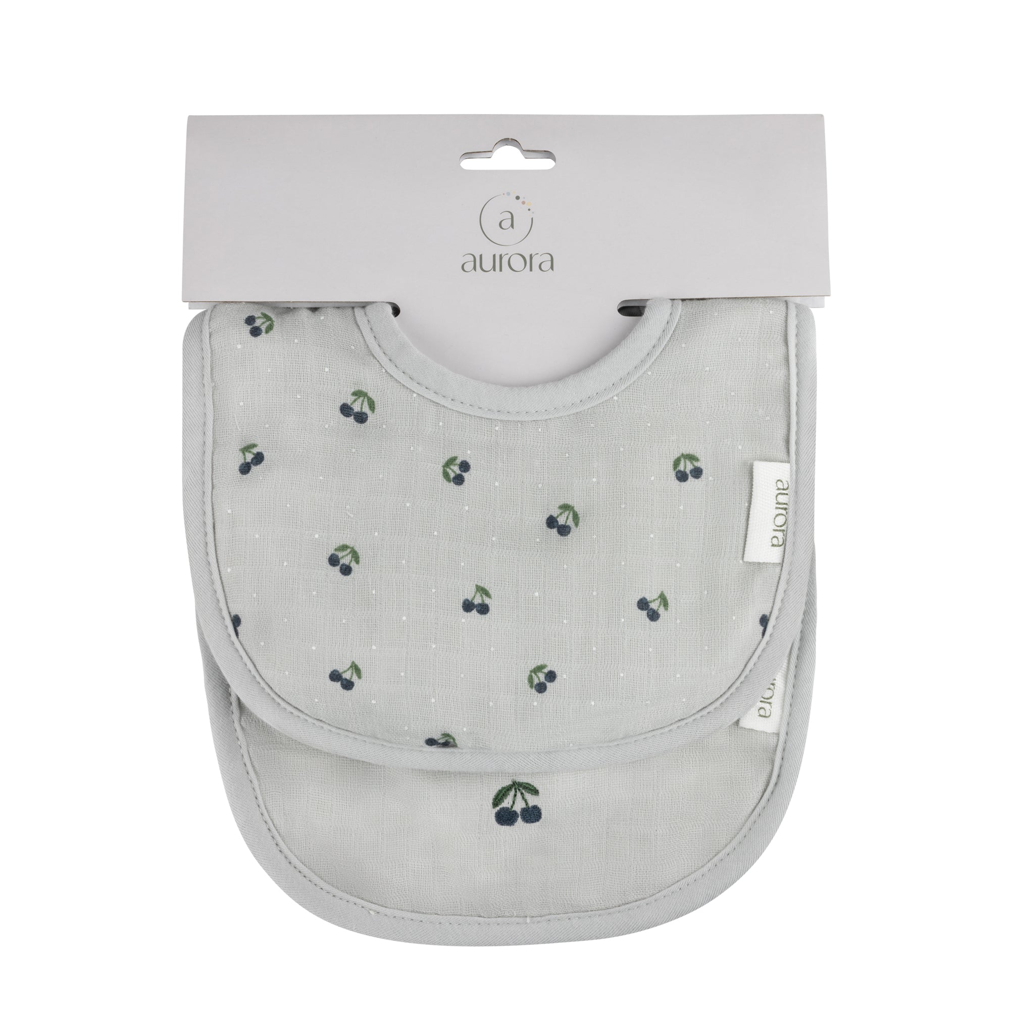 Blue premium bib set packaging