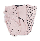 Blush Abstract Adjustable Swaddle Blanket | 3 Pack
