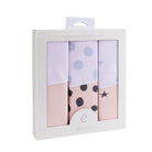 Blush Abstract Adjustable Swaddle Blanket | 3 Packaged