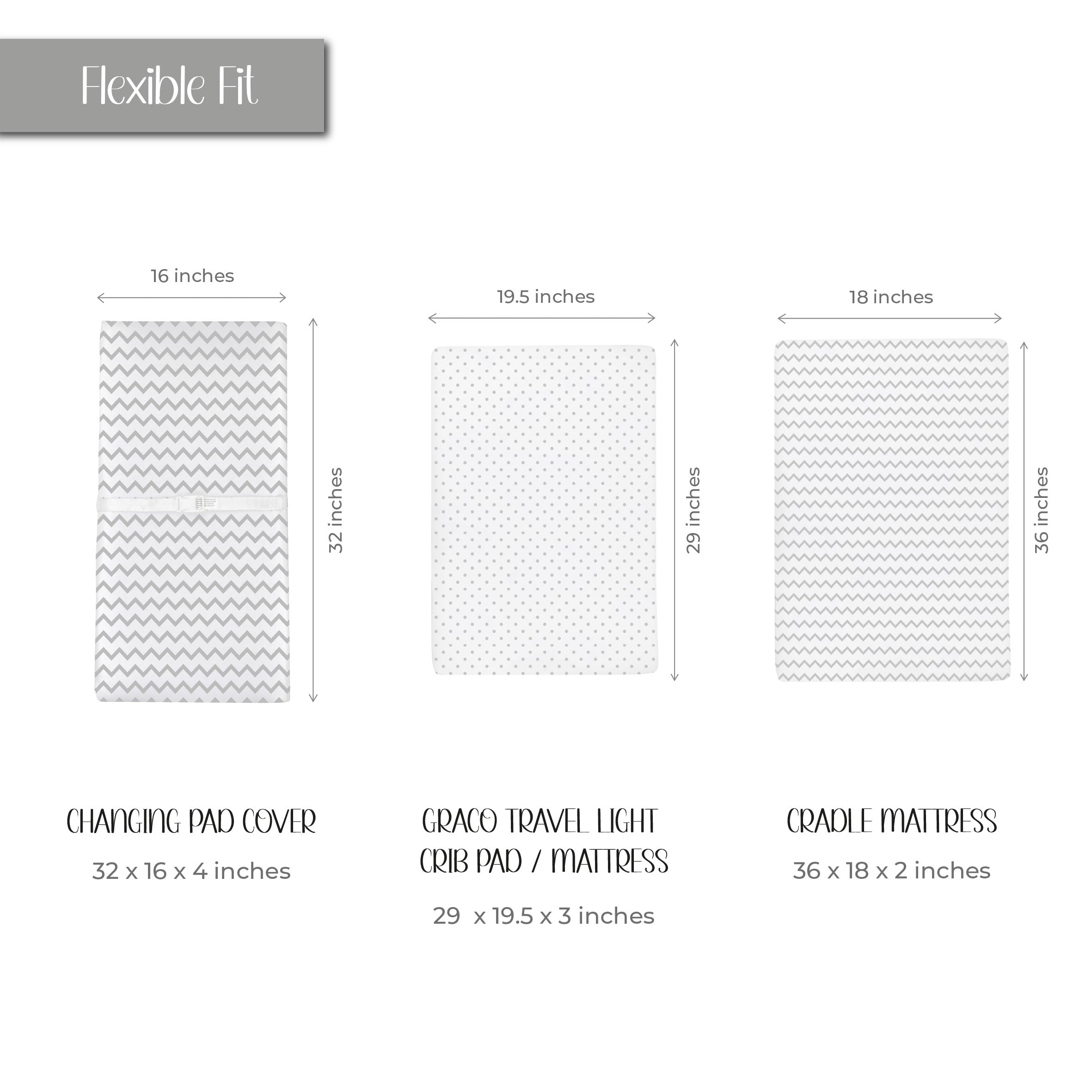 Changing Pad Cover | Cradle Sheet Set