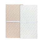 Combed Cotton Floral Pad Covers