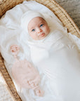 Cozy modal beanie-Ivory