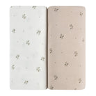 Crib Sheet Set - Ivory/Sage Floral