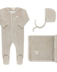 Velour Embroidered Bird & Butterfly Collection - Take Me Home Set